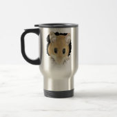Mug De Voyage Animal Art Cute Souris Peeout Aquarelle Art (Gauche)