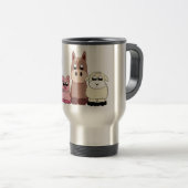 Mug De Voyage Animaux de ferme mignons (Devant droit)
