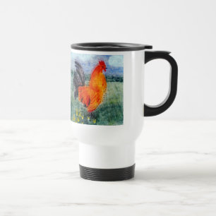 Mug De Voyage Animaux de la ferme de poulet du coq