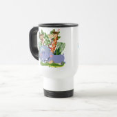 Mug De Voyage Animaux mignons de safari (Devant gauche)
