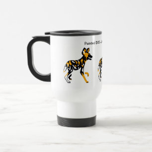Mug De Voyage Animaux sauvages - Chien de chasse du Cap - Chien