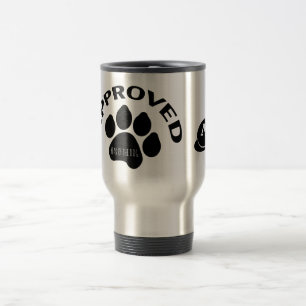 Mug De Voyage Année chinoise de chien approuvée 2018 Monogramme 
