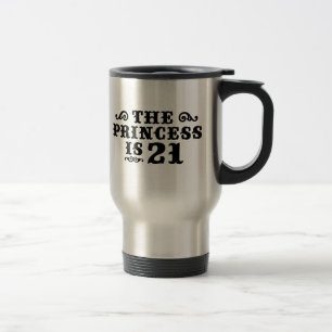 Mug De Voyage Anniversaire 21 ans