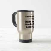 Mug De Voyage anthropologue (Devant gauche)