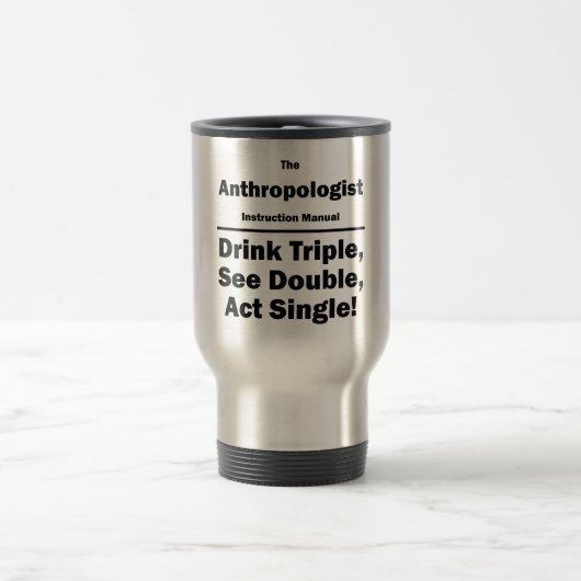 Mug De Voyage anthropologue (Centre)