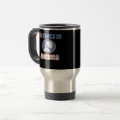Mug De Voyage Anti- No Kings In America Classic (Devant gauche)