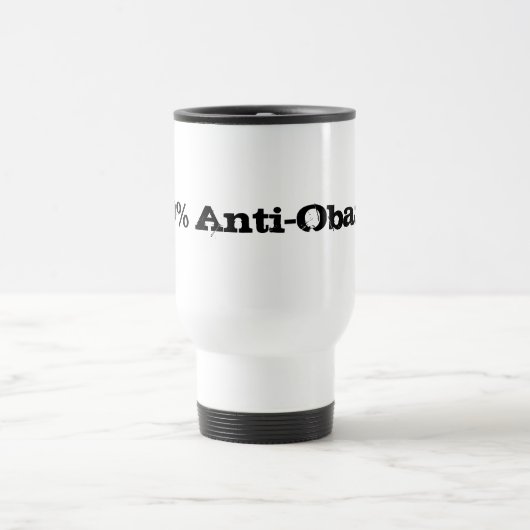 Mug De Voyage Anti-Obama 100% (Centre)