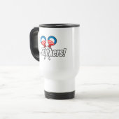 Mug De Voyage Anti-Obama - surgeons (Devant gauche)