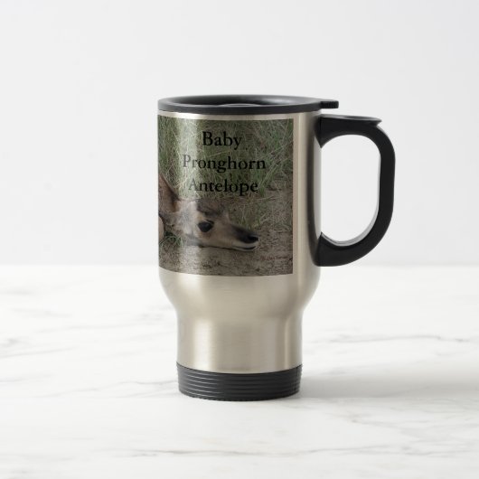 Mug De Voyage Antilope d'Amérique bébé (Droit)