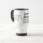 Mug De Voyage Apologétique Bible Berean Script (Devant gauche)