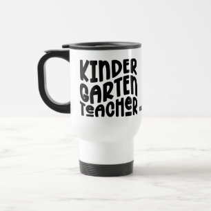 Mug De Voyage Appréciation de l'enseignant de la maternelle
