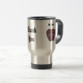 Mug De Voyage Appréciation de l'enseignant masculin Fin de l'ann (Devant droit)