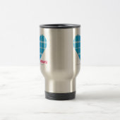 Mug De Voyage Aqua 2 de plaid (Centre)
