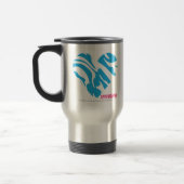 Mug De Voyage Aqua 2 de zèbre (Gauche)
