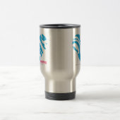 Mug De Voyage Aqua 2 de zèbre (Centre)