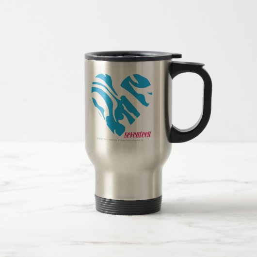 Mug De Voyage Aqua 2 de zèbre (Droit)