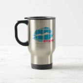 Mug De Voyage Aqua de plaid (Gauche)