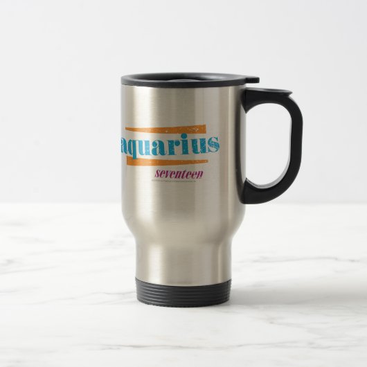 Mug De Voyage Aqua de Verseau (Droit)