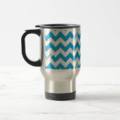 Mug De Voyage Aqua de zigzag (Gauche)