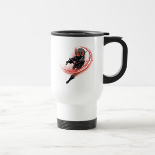 Mug De Voyage Aquaman   Black Manta Red Swipe Graphic