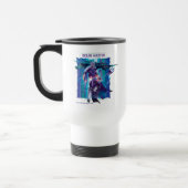 Mug De Voyage Aquaman | Ocean Master King Orm Refractionné Graph (Gauche)