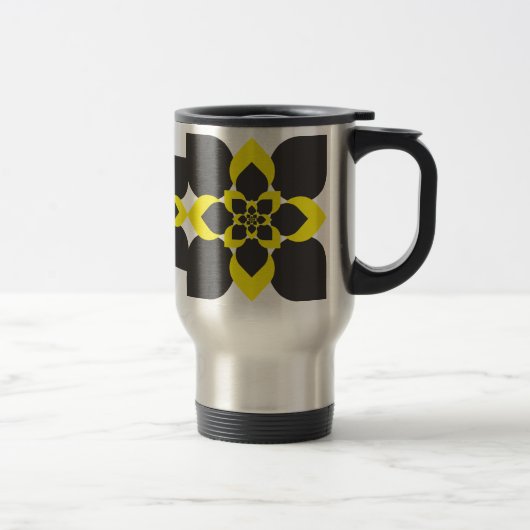 Mug De Voyage arabesque Abstraite (Droit)