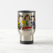 Mug De Voyage Arachides amis dans une rangée Voyage Mug 2025 (Centre)