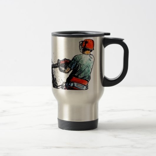 Mug De Voyage Arboriste Tree Surgeon (Droit)