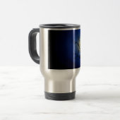 Mug De Voyage Arbre Abstrait - Art Moderne (Devant gauche)
