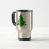 Mug De Voyage Arbre de Noël de boule de golf (Devant gauche)