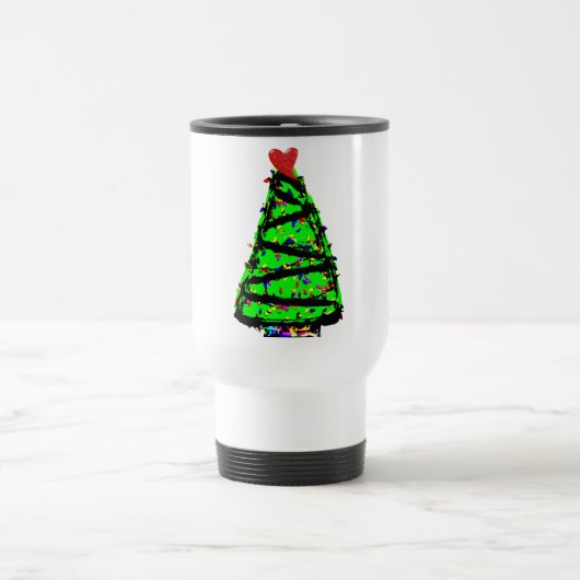 Mug De Voyage Arbre de Noël punk (Centre)