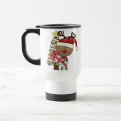 Mug De Voyage Arbre de vacances de renne de Rudy (Gauche)