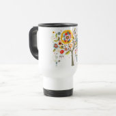 Mug De Voyage Arbre en floraison (Devant gauche)