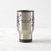 Mug De Voyage Arbre floral Whimsical avec dire (Centre)