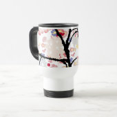 Mug De Voyage Arbres de chute d'automne (Devant gauche)