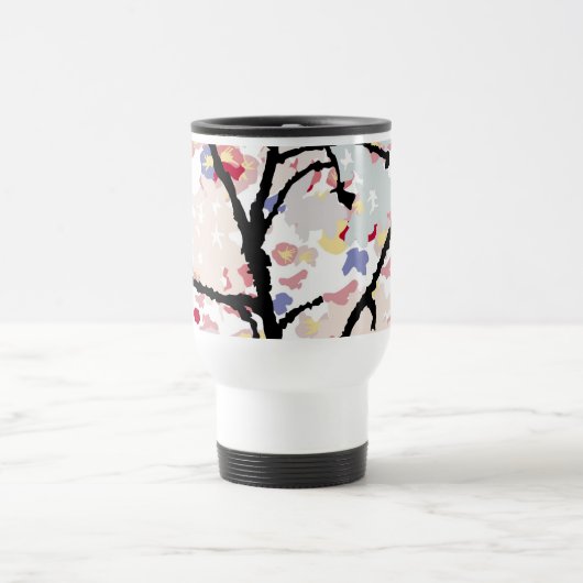 Mug De Voyage Arbres de chute d'automne (Centre)