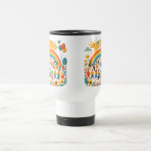 Mug de voyage Arc-en-ciel d'unité et de diversité (Centre)