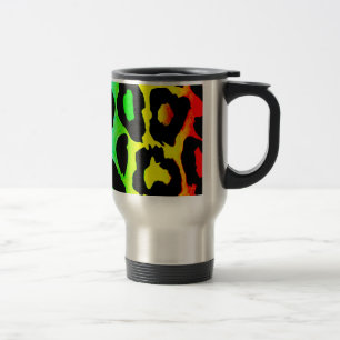 Mug De Voyage arc-en-ciel_léopard_print modifié