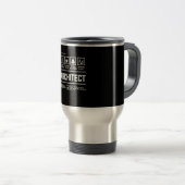 Mug De Voyage Architecte Gestion des informations Architecture M (Devant droit)