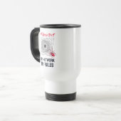 Mug De Voyage Architecte informatique : Mon réseau, mes règles D (Devant gauche)