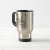 Mug De Voyage ARCHITECTURE Design élégant (Devant gauche)