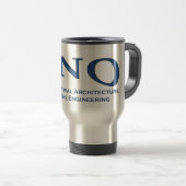 Mug De Voyage Architecture navale de l'ONU (Devant droit)