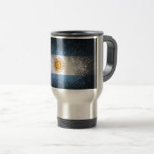 Mug De Voyage Argentine Flag Firework (Devant droit)