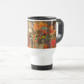 Mug De Voyage Aries Orange Woman : Collage d'art antique gothiqu (Devant droit)