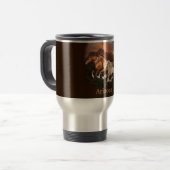 Mug De Voyage Arizona Chevaux sauvages (Devant gauche)