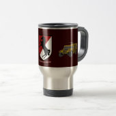 Mug De Voyage Armée 11e régiment de cavalerie blindée (Devant droit)