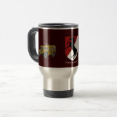 Mug De Voyage Armée 11e régiment de cavalerie blindée (Devant gauche)