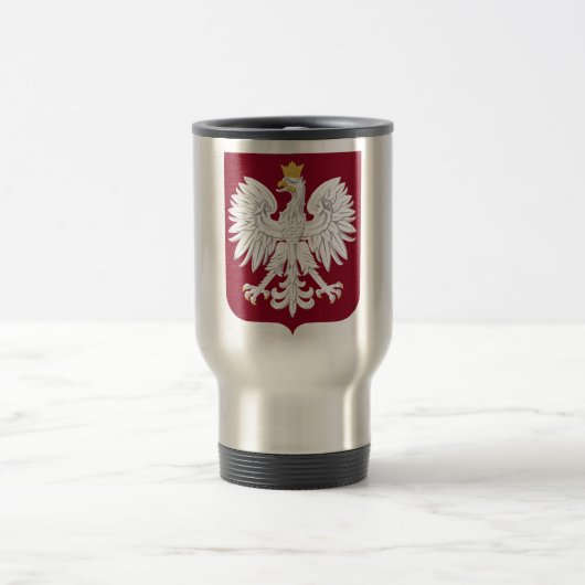 Mug De Voyage Armoiries de Pologne (Centre)