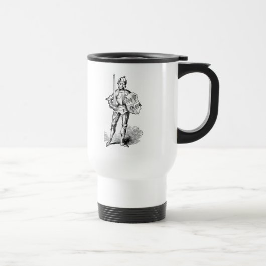 Mug De Voyage Armure de Chevalier (Droite)