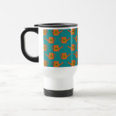 Mug De Voyage Arrosage orange avec tournesol (Gauche)